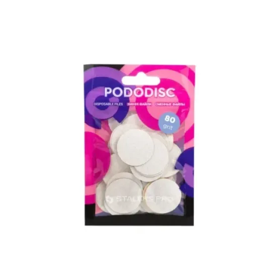 Ανταλλακτικά Soft Pododisc L 25mm 80 Grit 50pcs