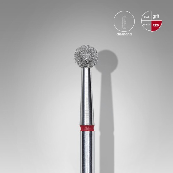 Φρέζα Διαμαντιού Ball Red 4mm